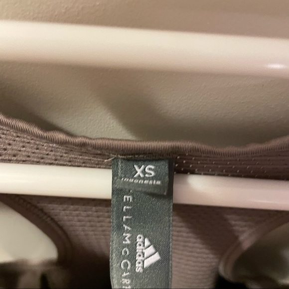 Adidas by Stella McCartney Performance Essentials Tank Top taupe beige XS - Picture 8 of 16